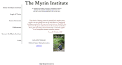 Desktop Screenshot of myrin.org